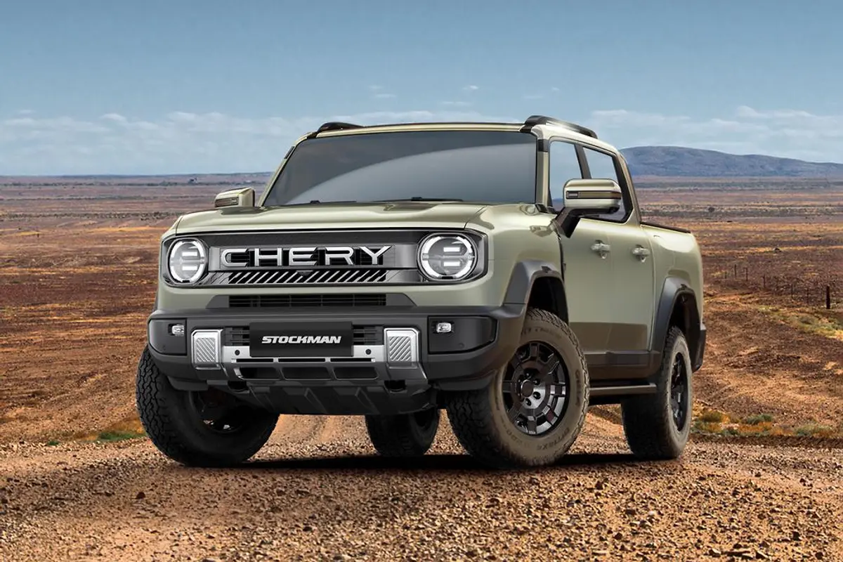 New Chery Stockman hybrid diesel ute