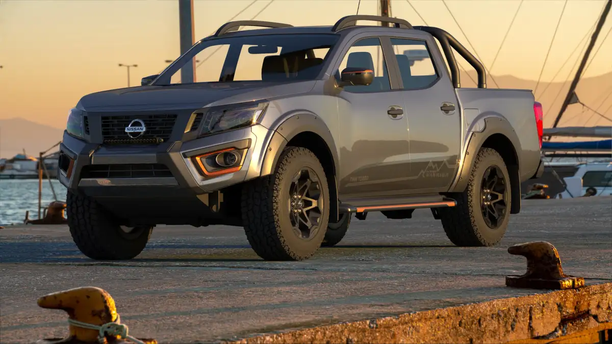 4X4 Nissan Navara dual cab ute