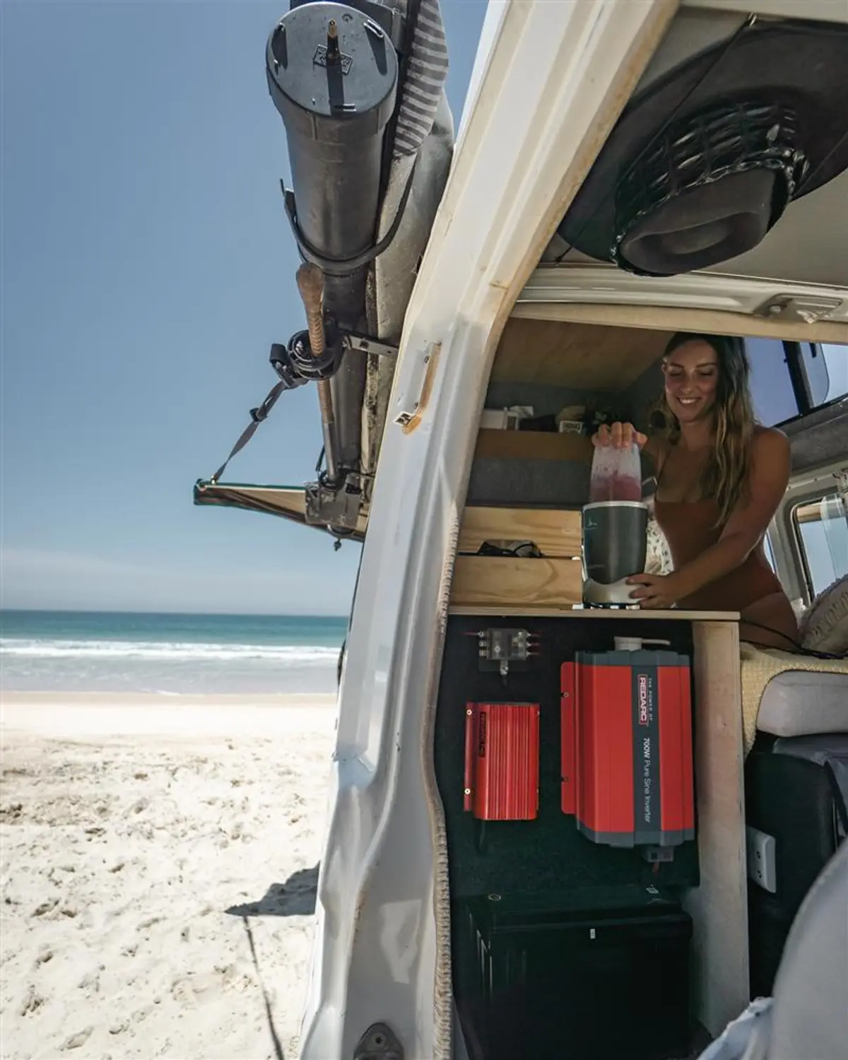 inverter running blenders on the road