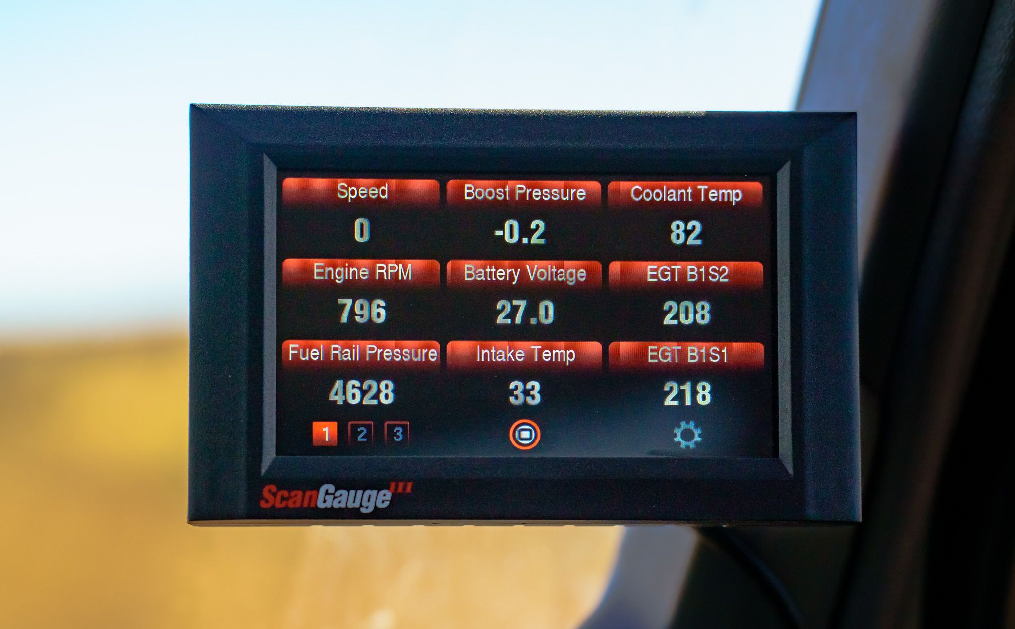 Tyre management system gauge