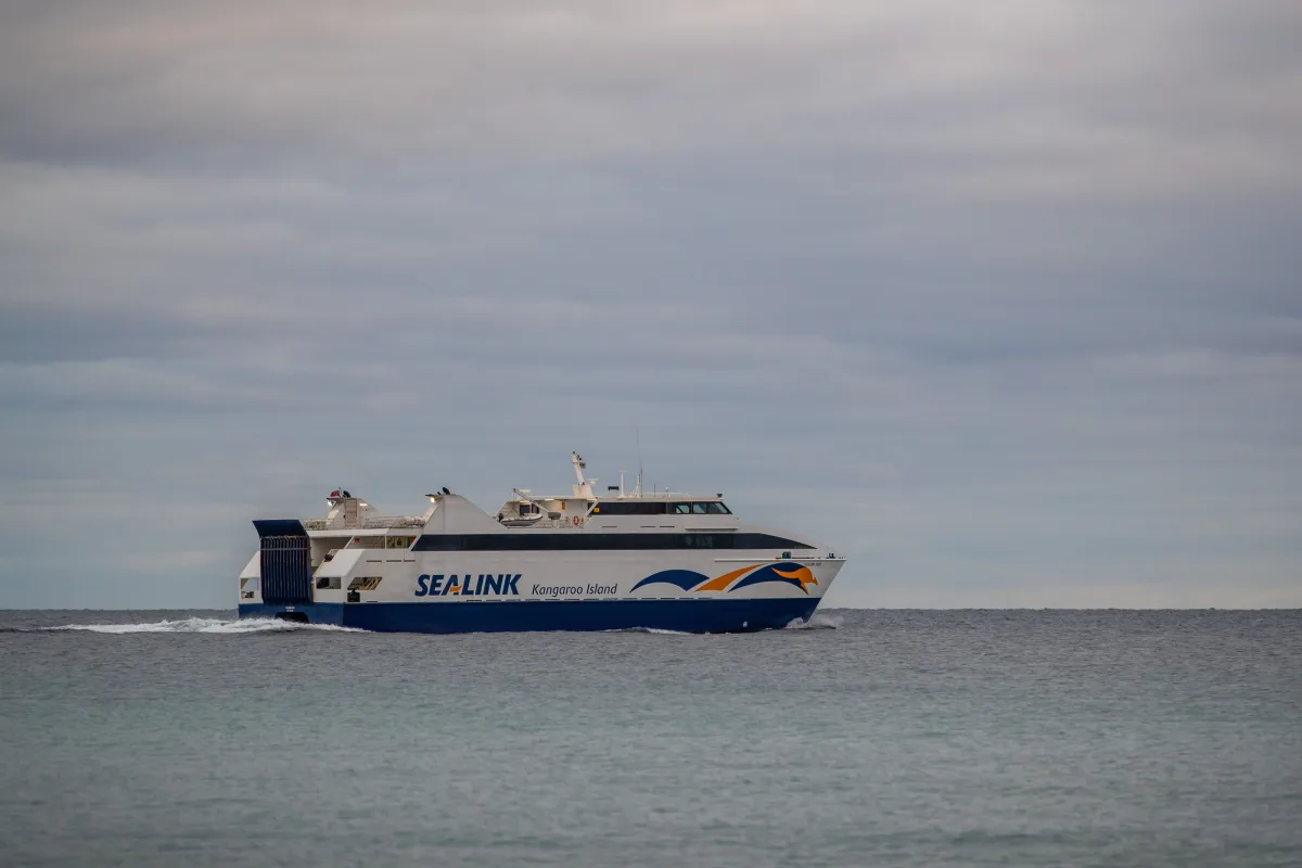 barge to kangaroo island