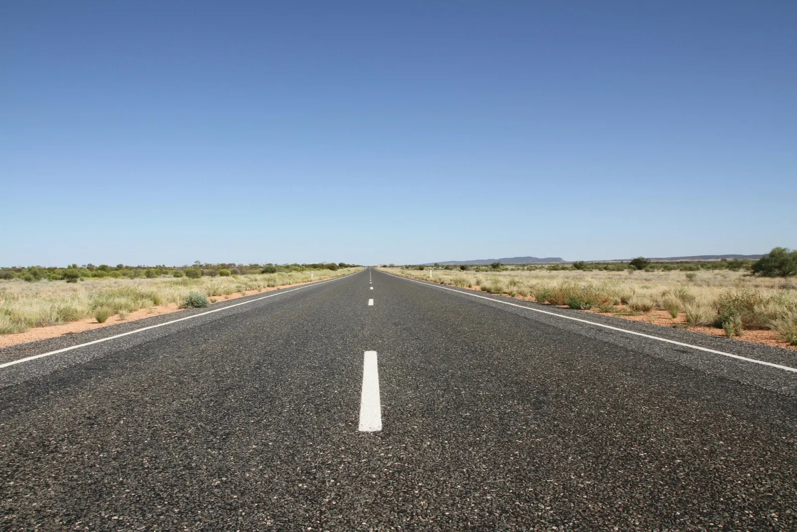open highway in the outback