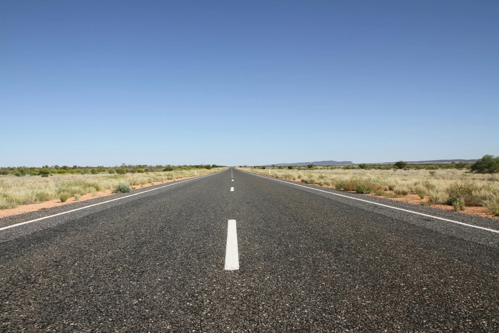 open highway in the outback