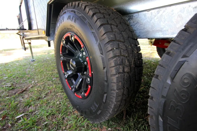 All Terrain Tyres In A Lt Construction Is All An Off Road Caravan Needs