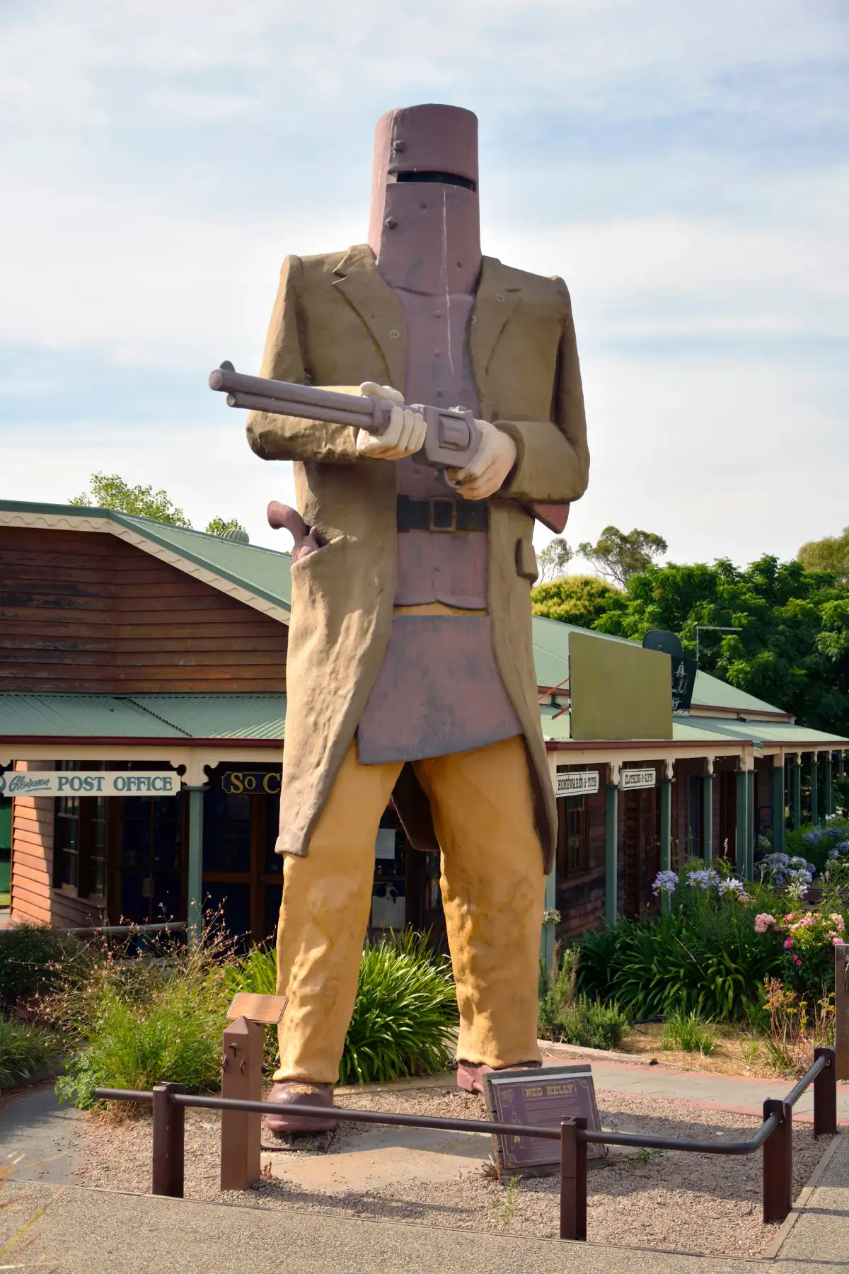 The Big Ned Kelly in Glenrowan, Australia