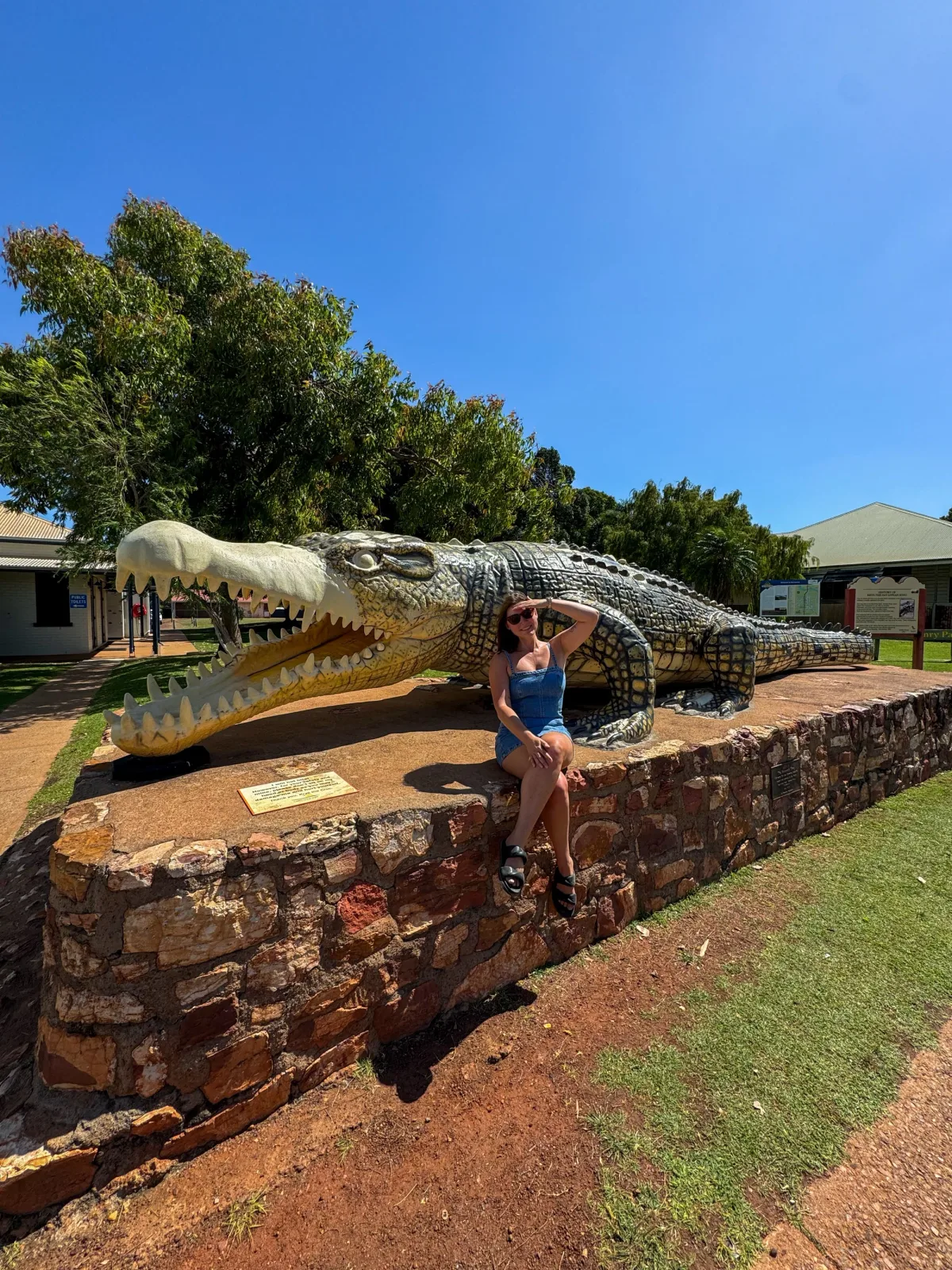normanton crocodile replica
