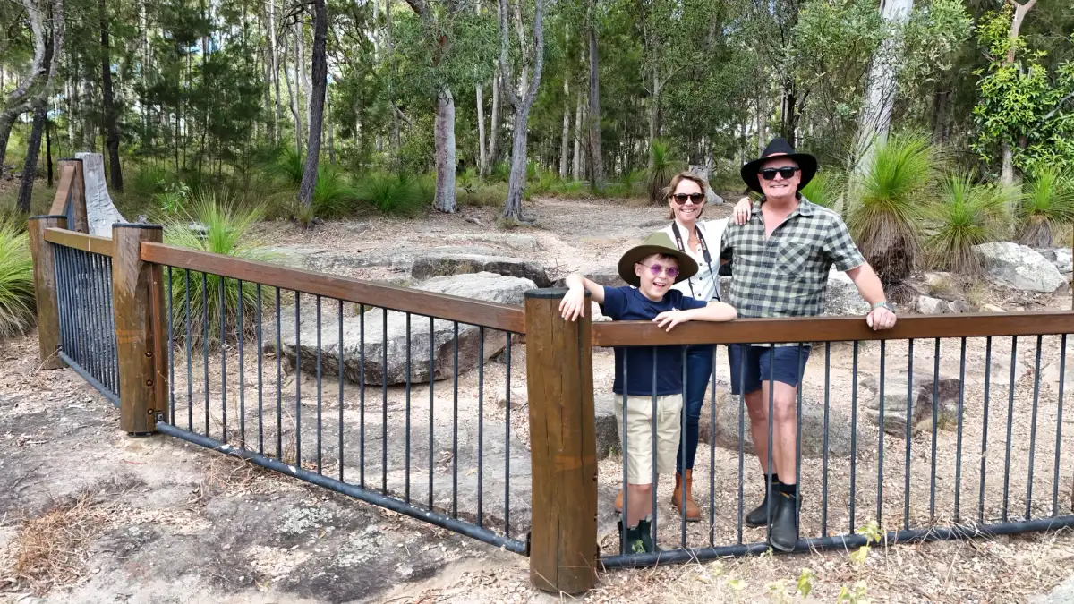 The Feel Good Family in Brooyar State Forest