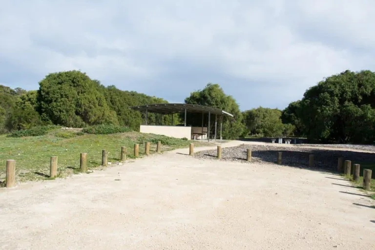 Camp kitchens and tables at Conto's in Margaret River