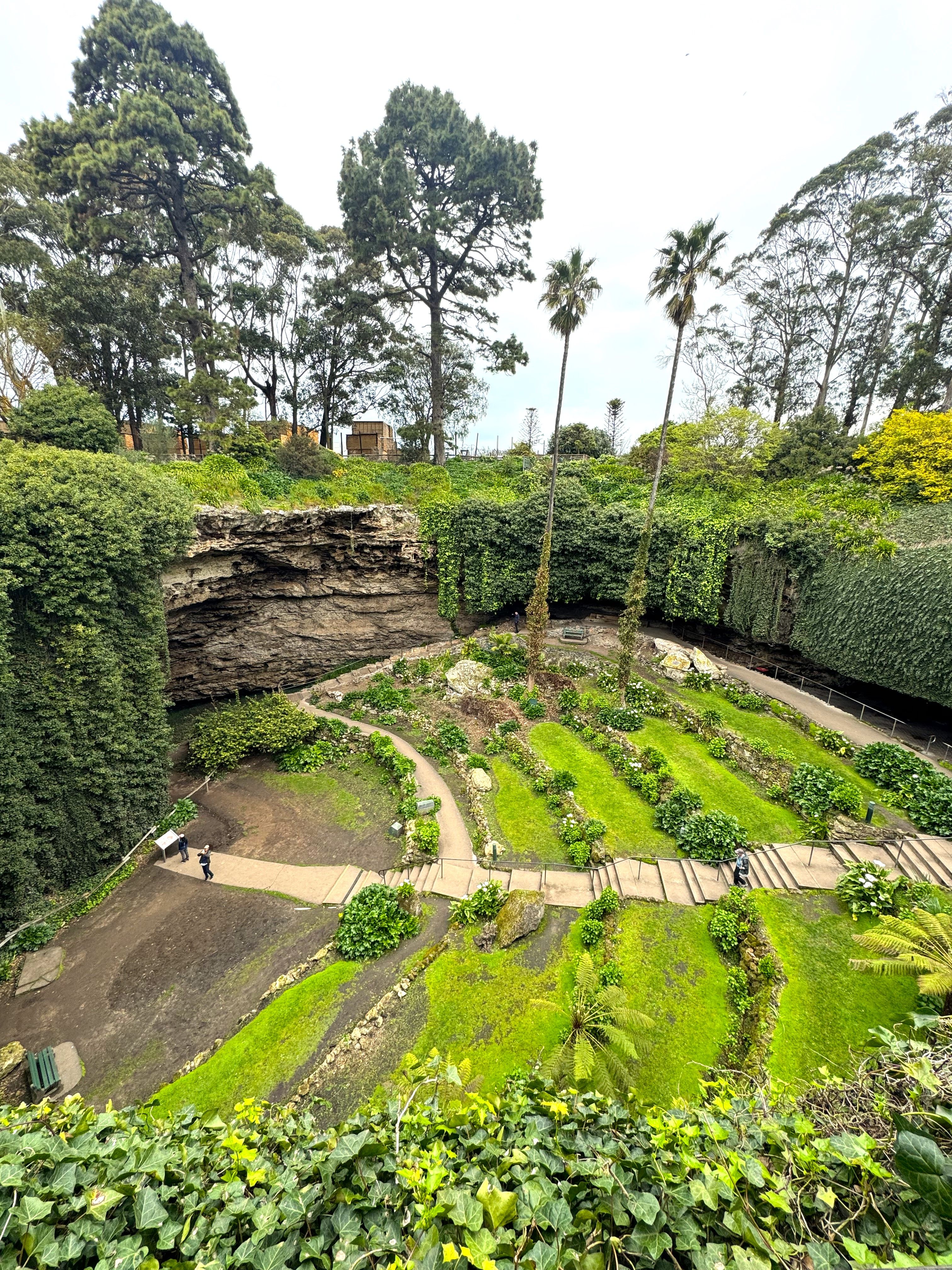 Umpherston Sinkhole in Mount Gambier, SA