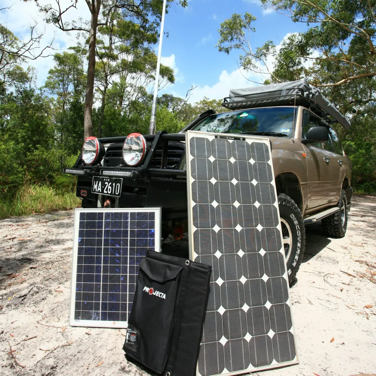 A variety of solar panel options
