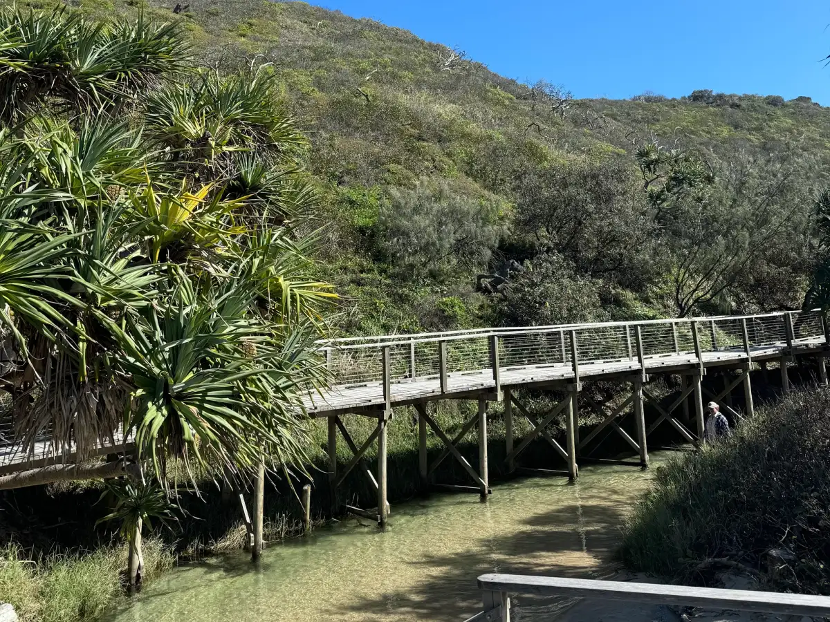 Eli Creek boardwalk, K'Gari