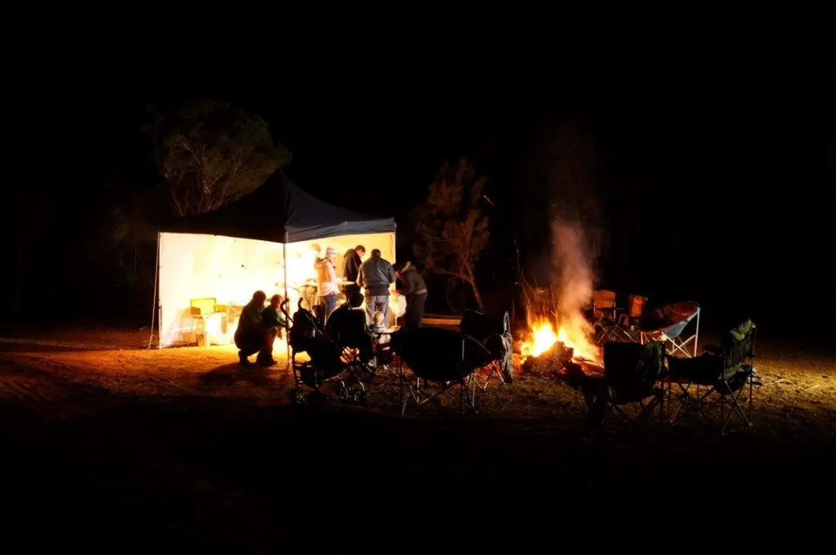 Camping with the 4WDs