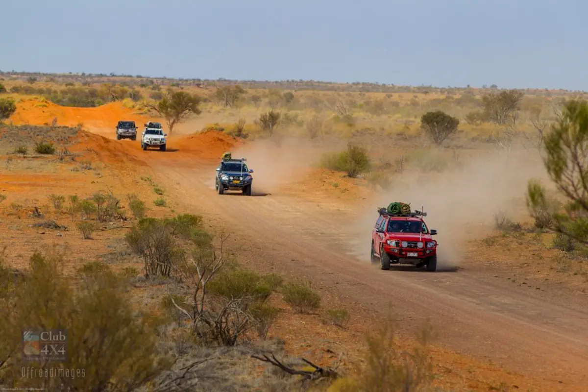 camerons corner australian desert