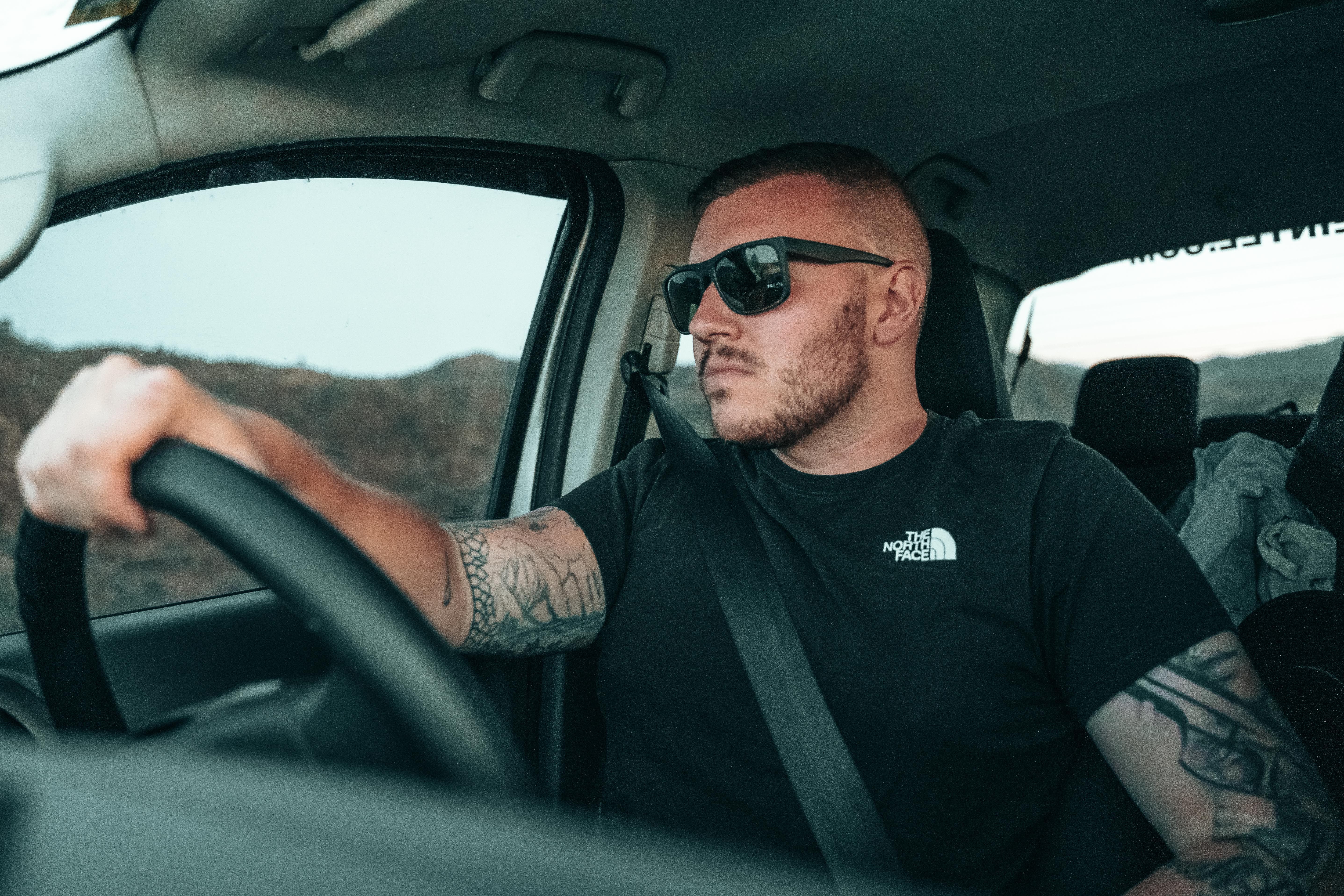 Josh Leonard in his 4X4 Ford Ranger 