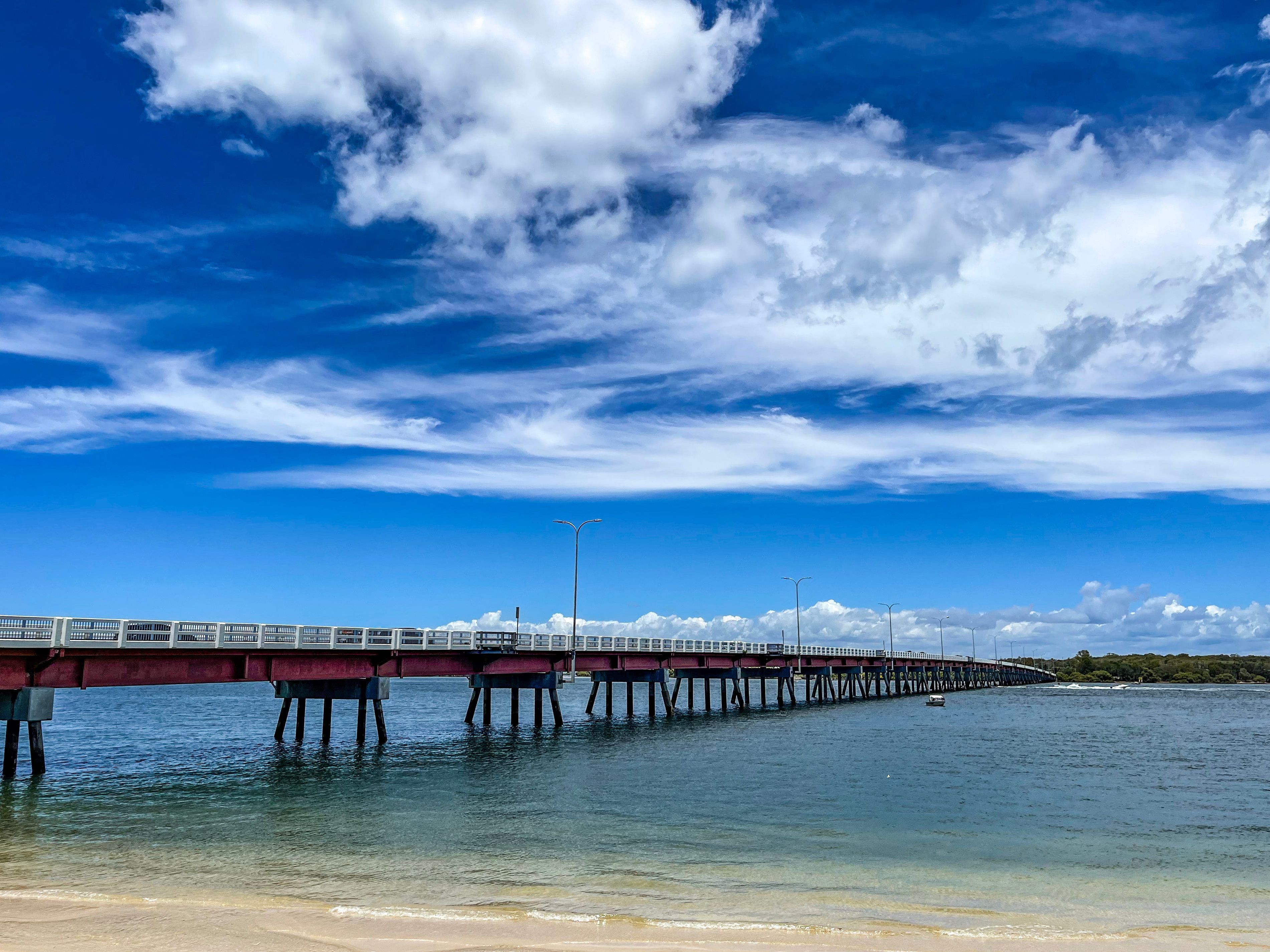 Bribie Island bridge across the Pumicestone Passage