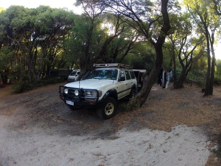 Parry beach camping