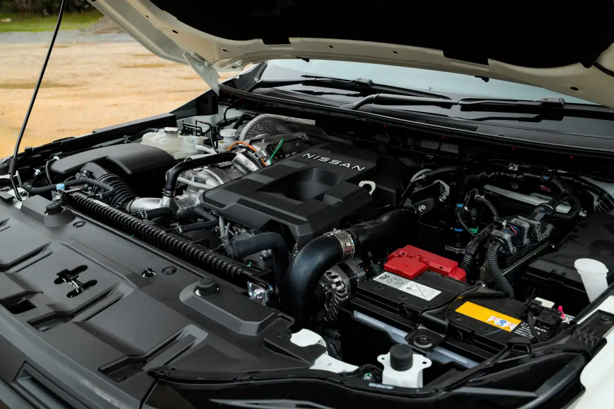 Under the bonnet of a 2026 Nissan Navara