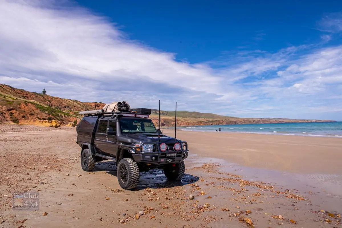 toyota beach driving