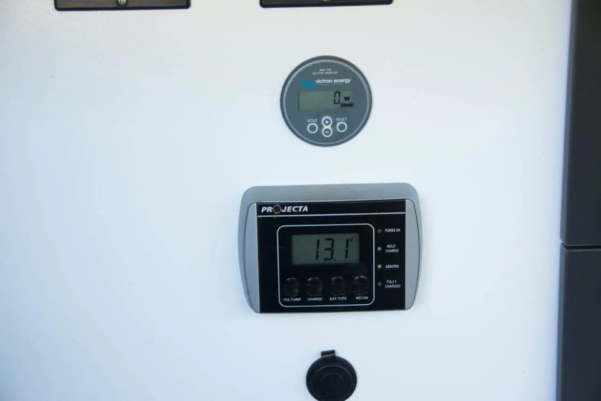 Camper trailer solar