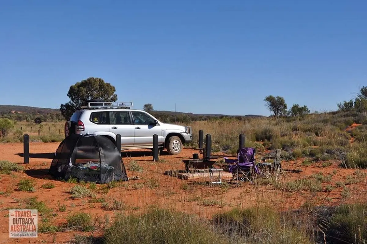 Campign at Rainbow Valley, Alice Springs