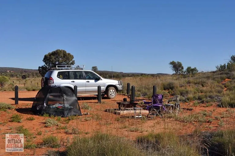 Campign at Rainbow Valley, Alice Springs