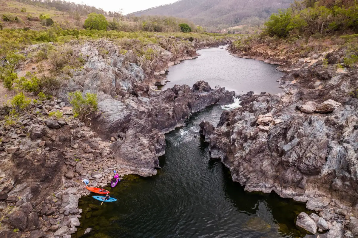 free kayak at campground
