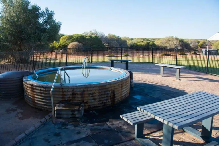 Artesian hot springs