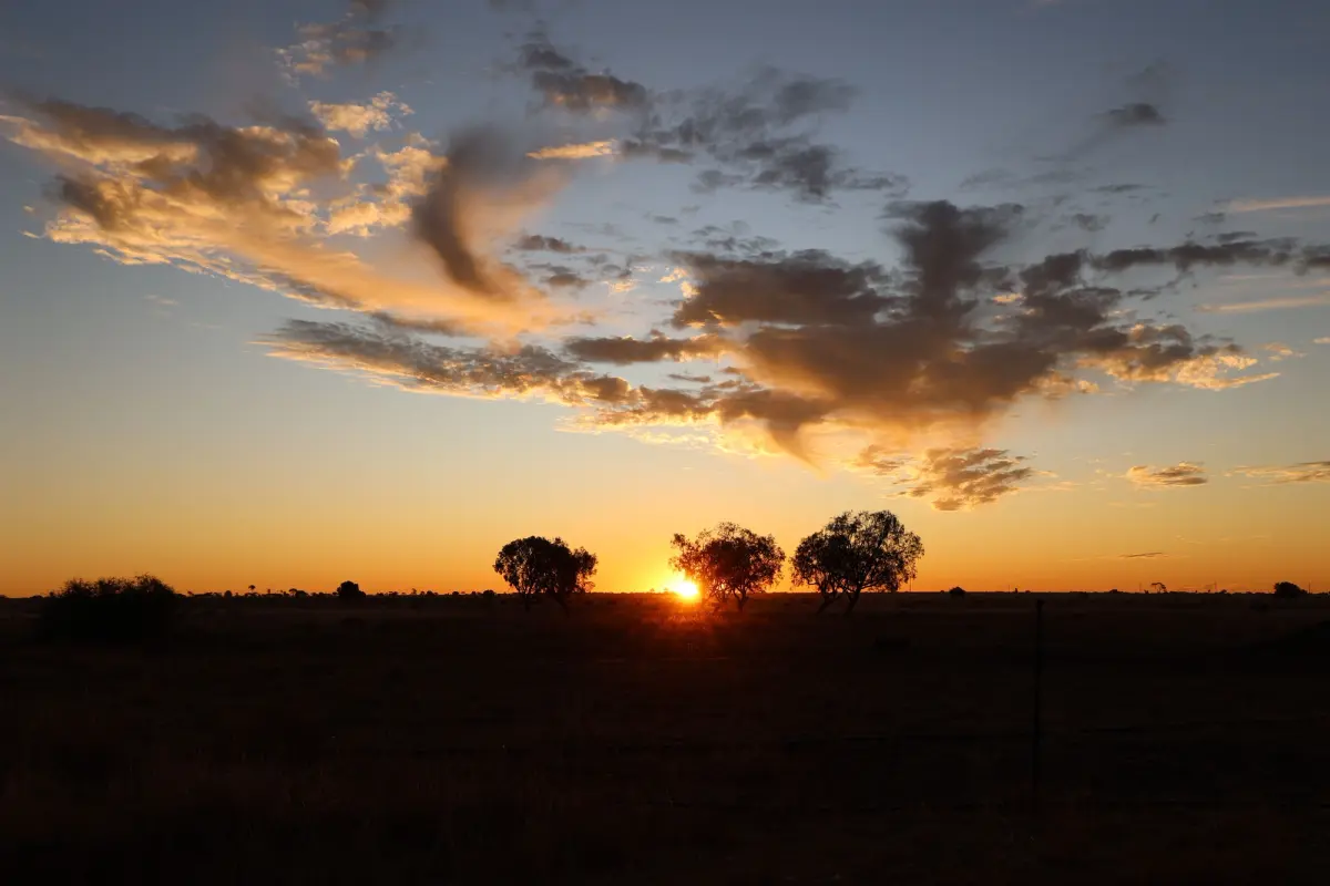 sunset at mcbrides bore