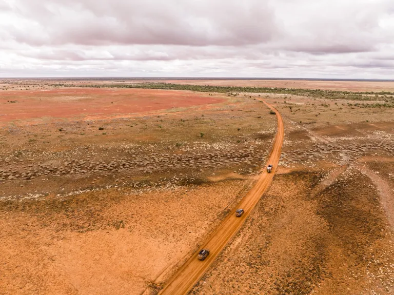 binns track nt outback highway dirt