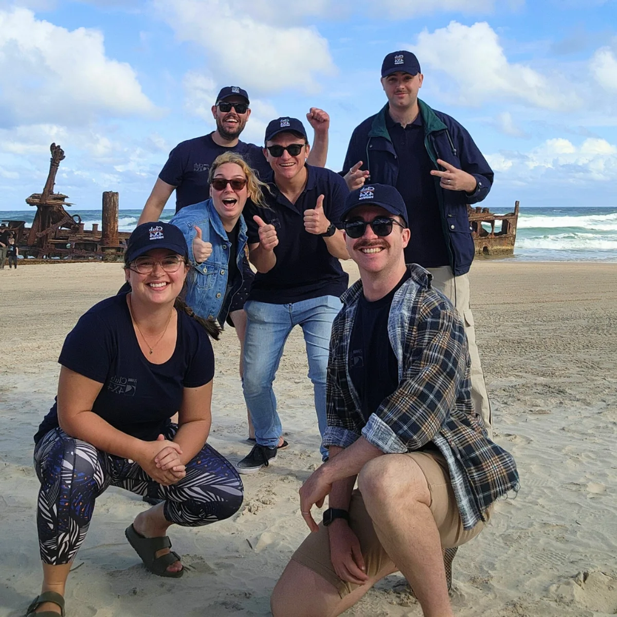 club 4x4 insurance team kgari clean up