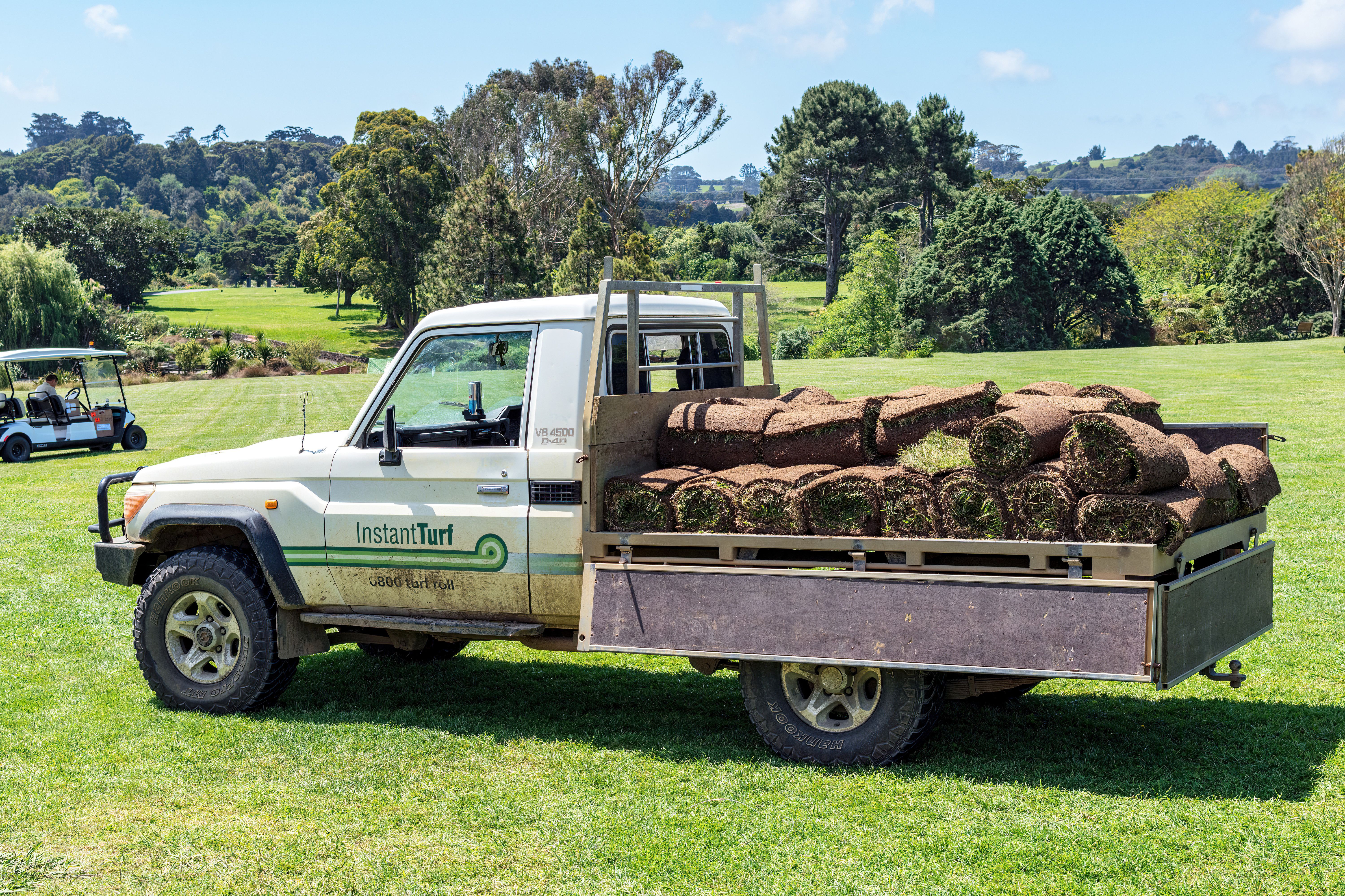 Toyota LandCruiser WorkMate on a farm
