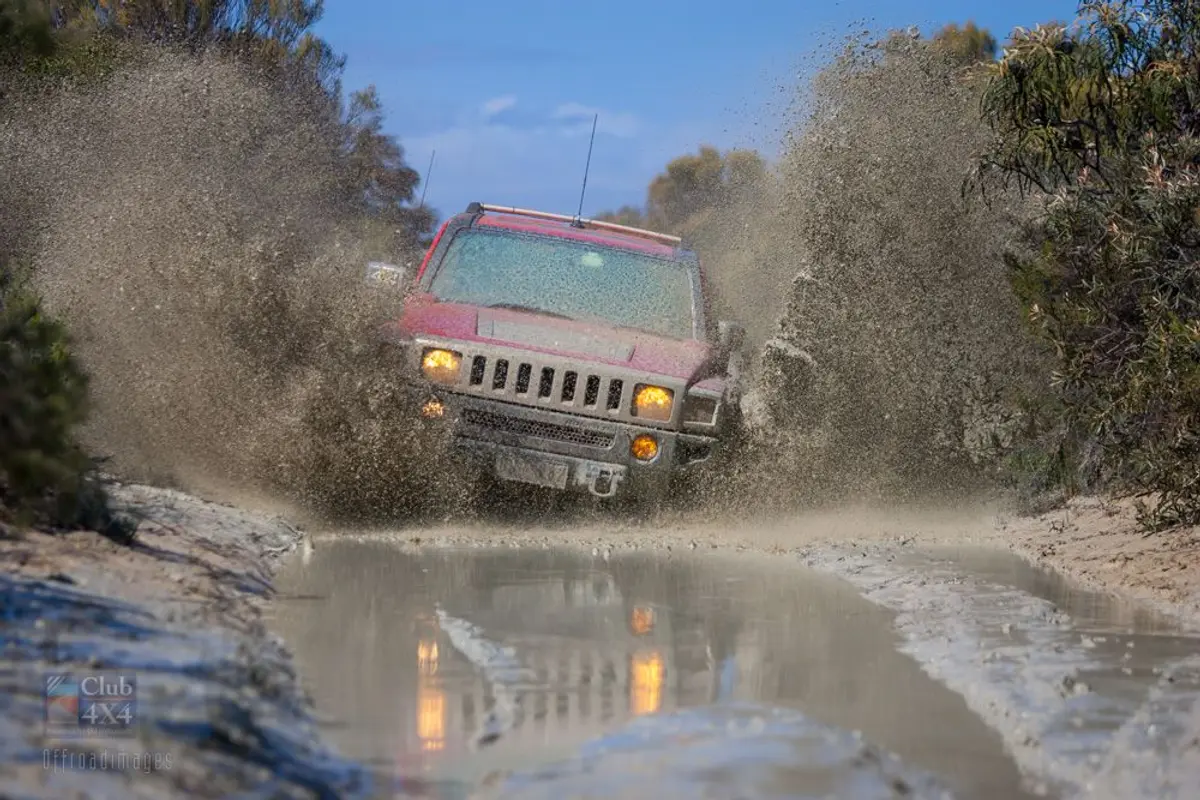 4wd boggy mud hole offroad driving