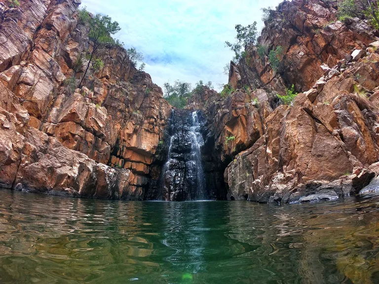 big waterfalls in wet season travel