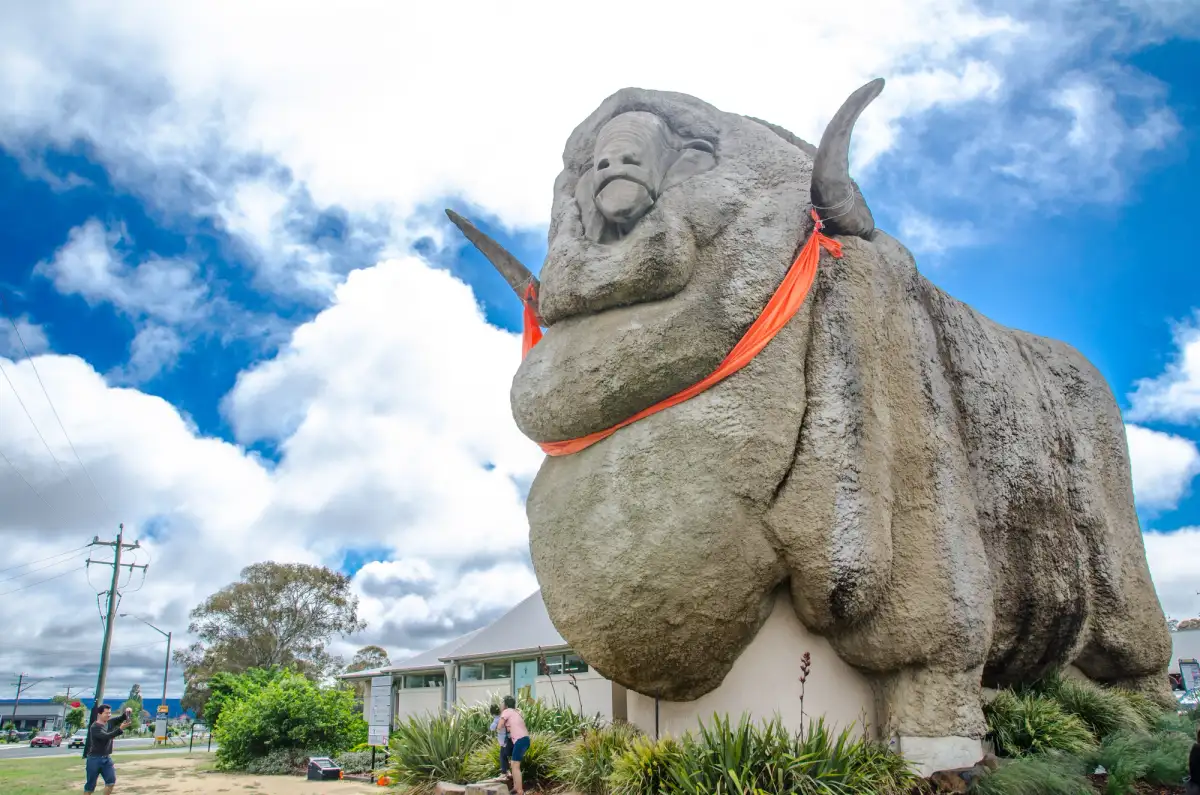 The Big Merino in Goulburn, Australia