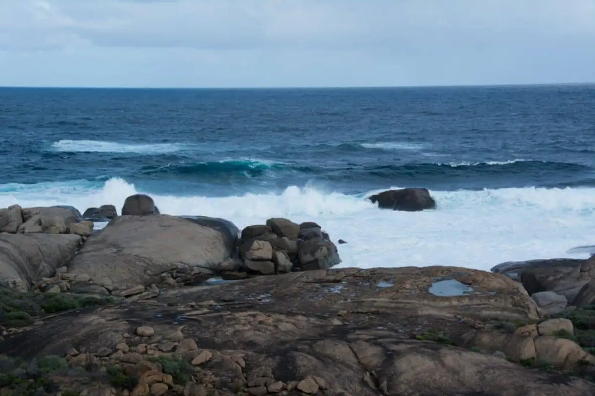 Margaret River rough coastline