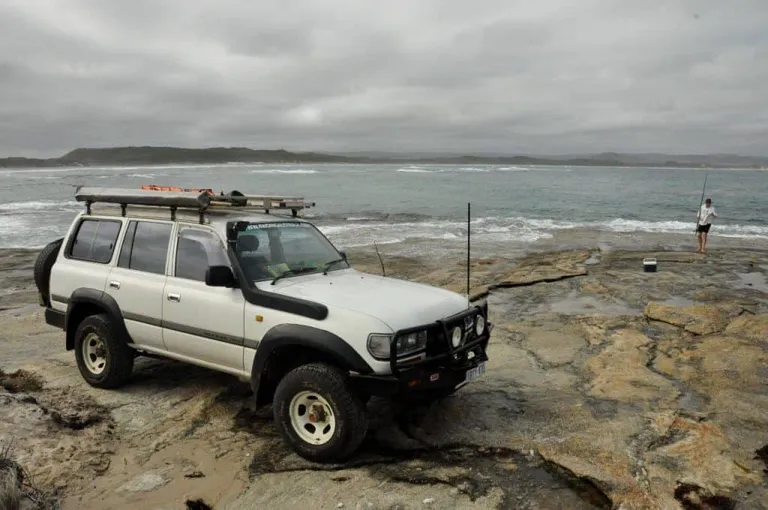 Parry Beach fishing