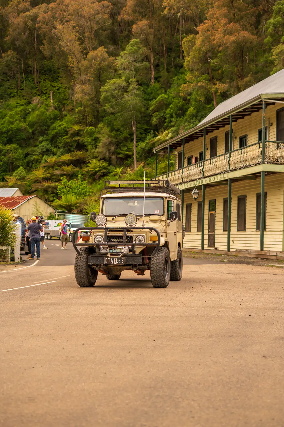 4X4 Toyota LandCruiser in Walhalla, Victorian High Country