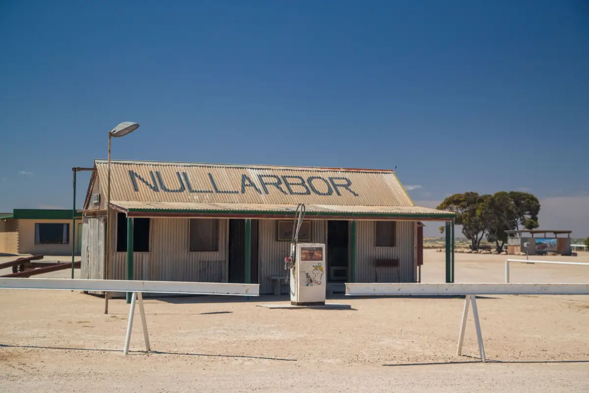 nullarbor roadhouse outback australia photo