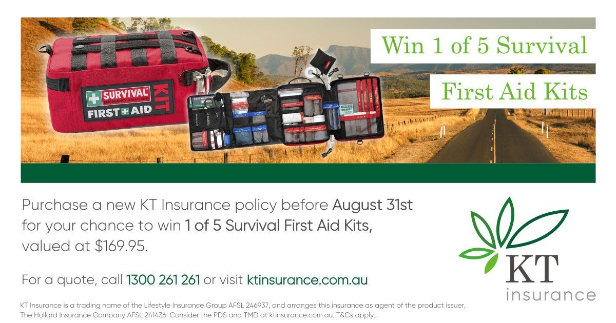 KT Insurance Survival First Aid Kit | Terms and Conditions