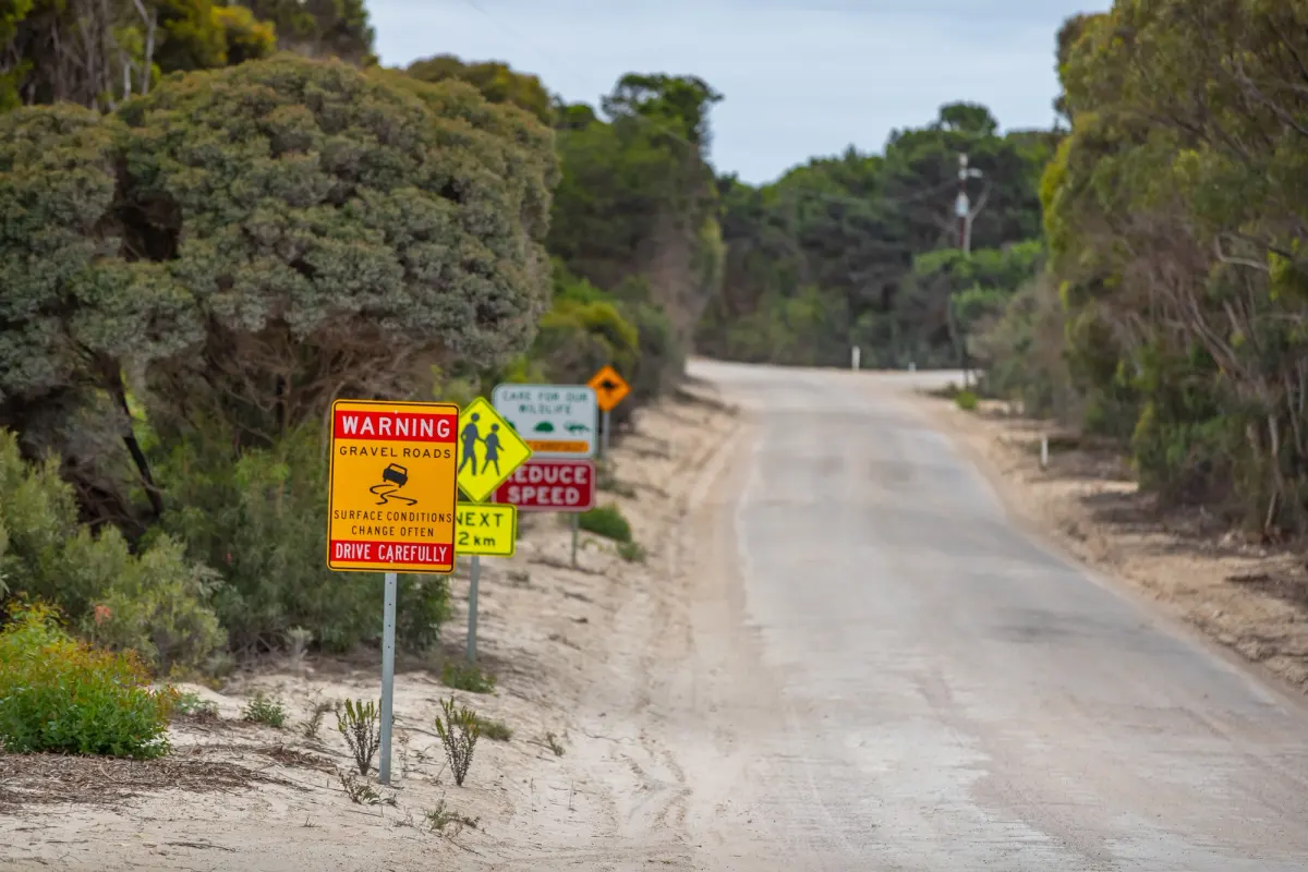 road to kangaroo island