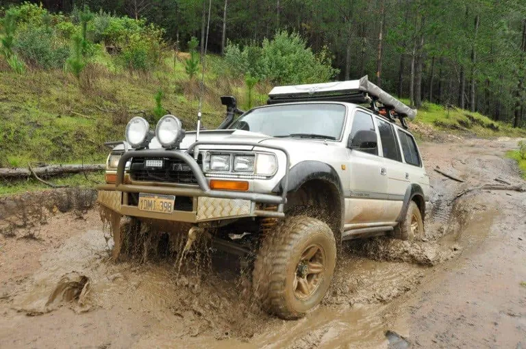Plenty of mud at Harvey