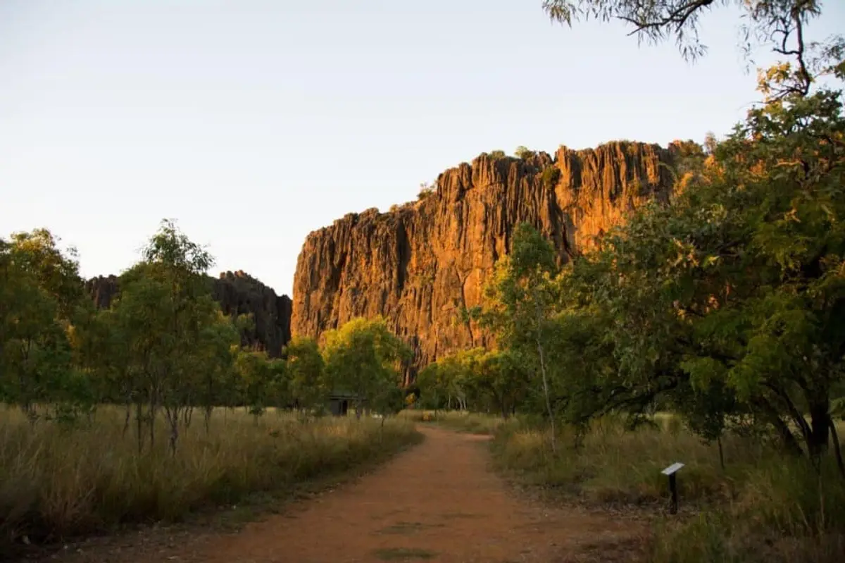 Sunset at Windjana