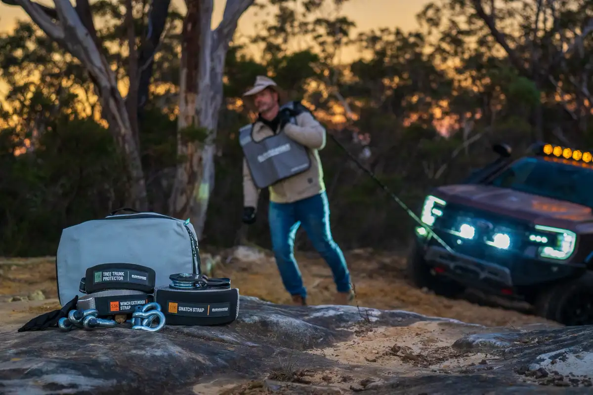 Pat Callinan recovering a 4WD