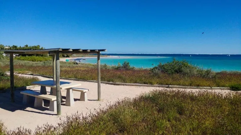 Coral bay beach