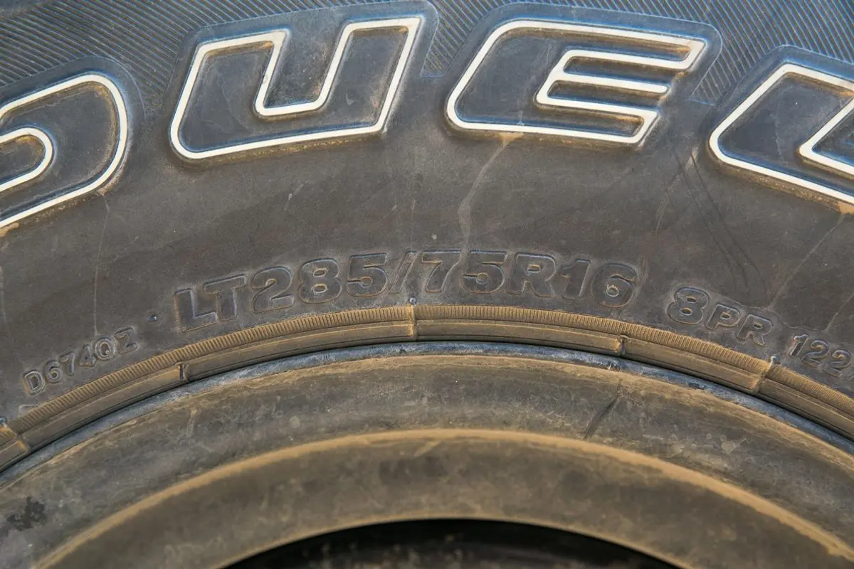 calculate tyre size