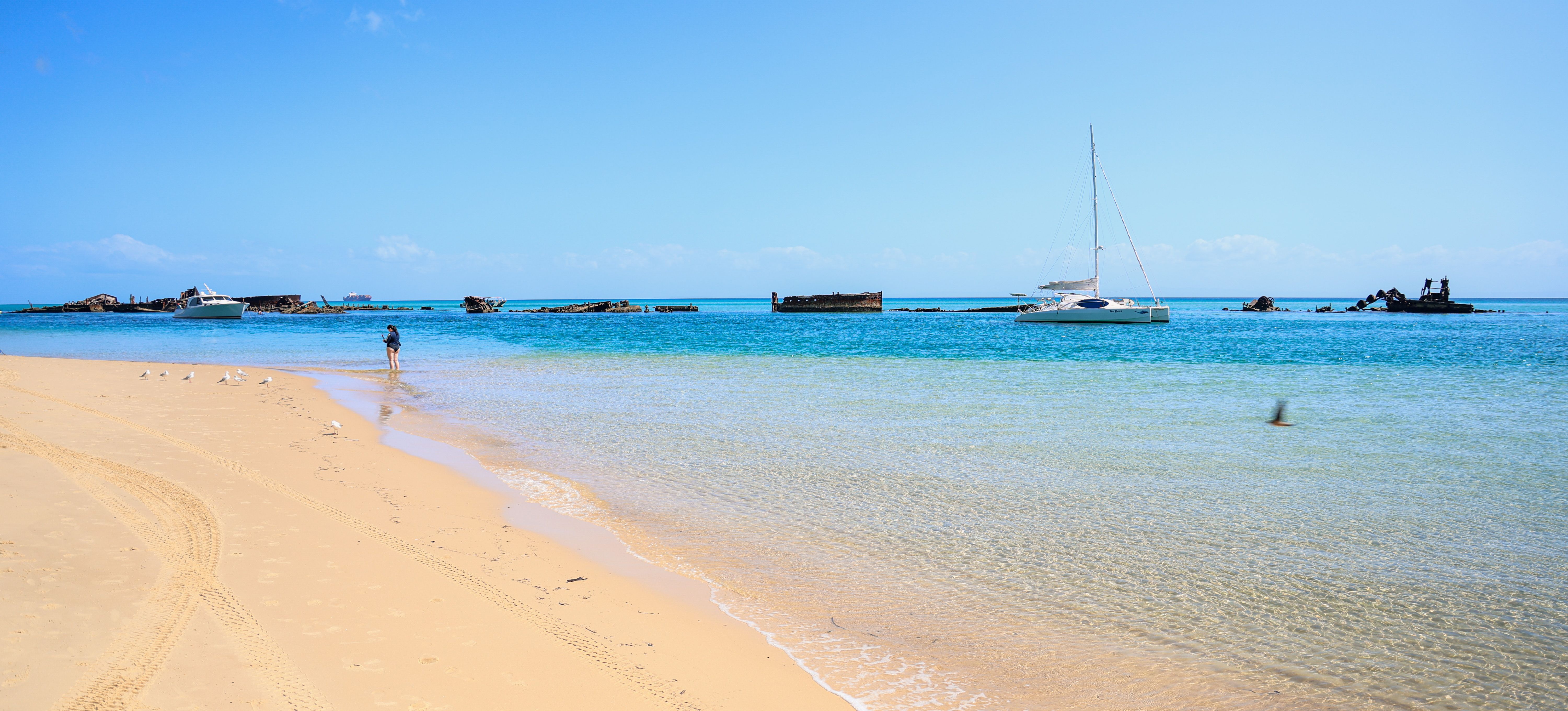 Tanaglooma Wrecks, Moreton Island, QLD