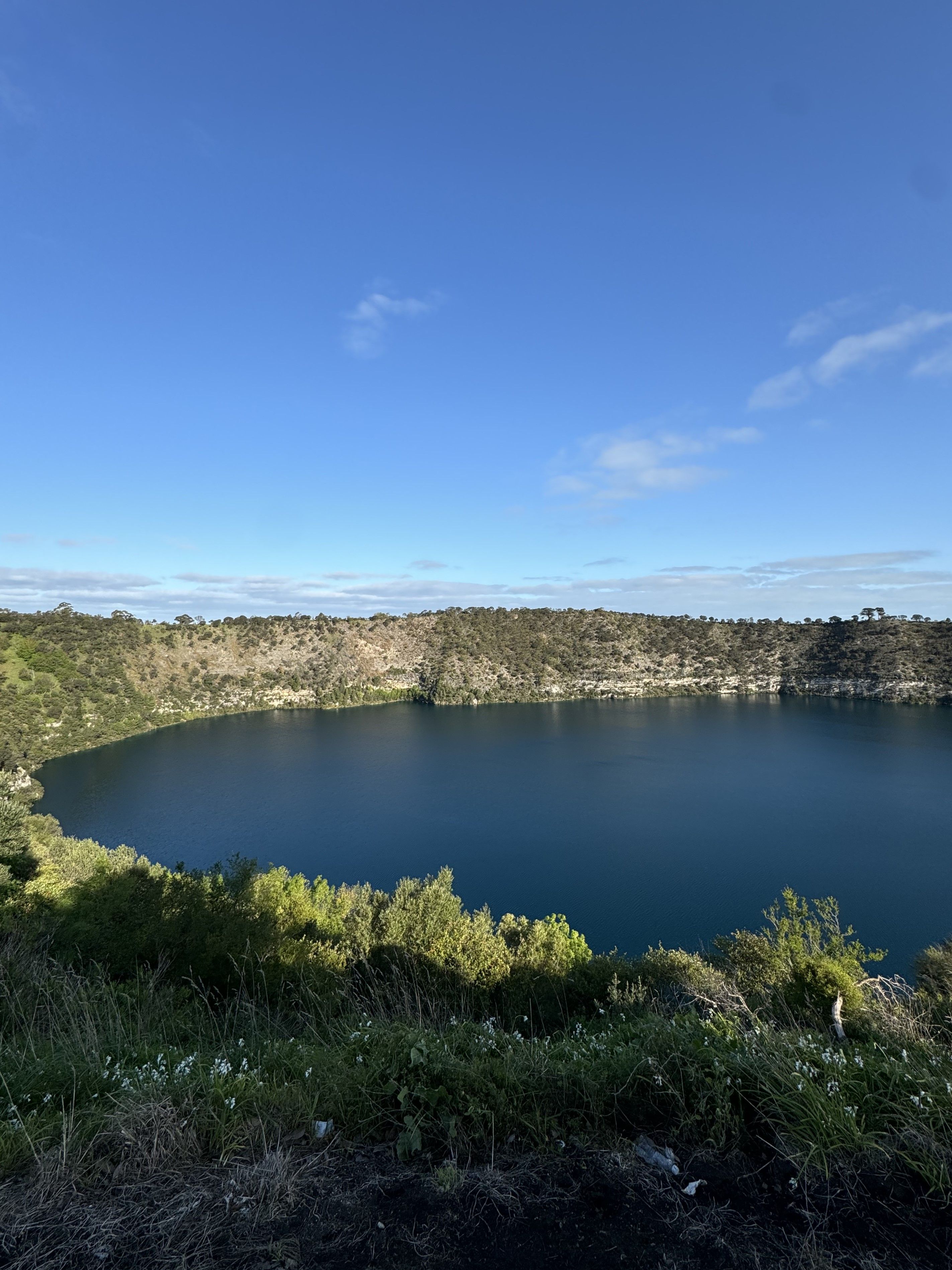 Blue Lake in Mount Gambier, SA