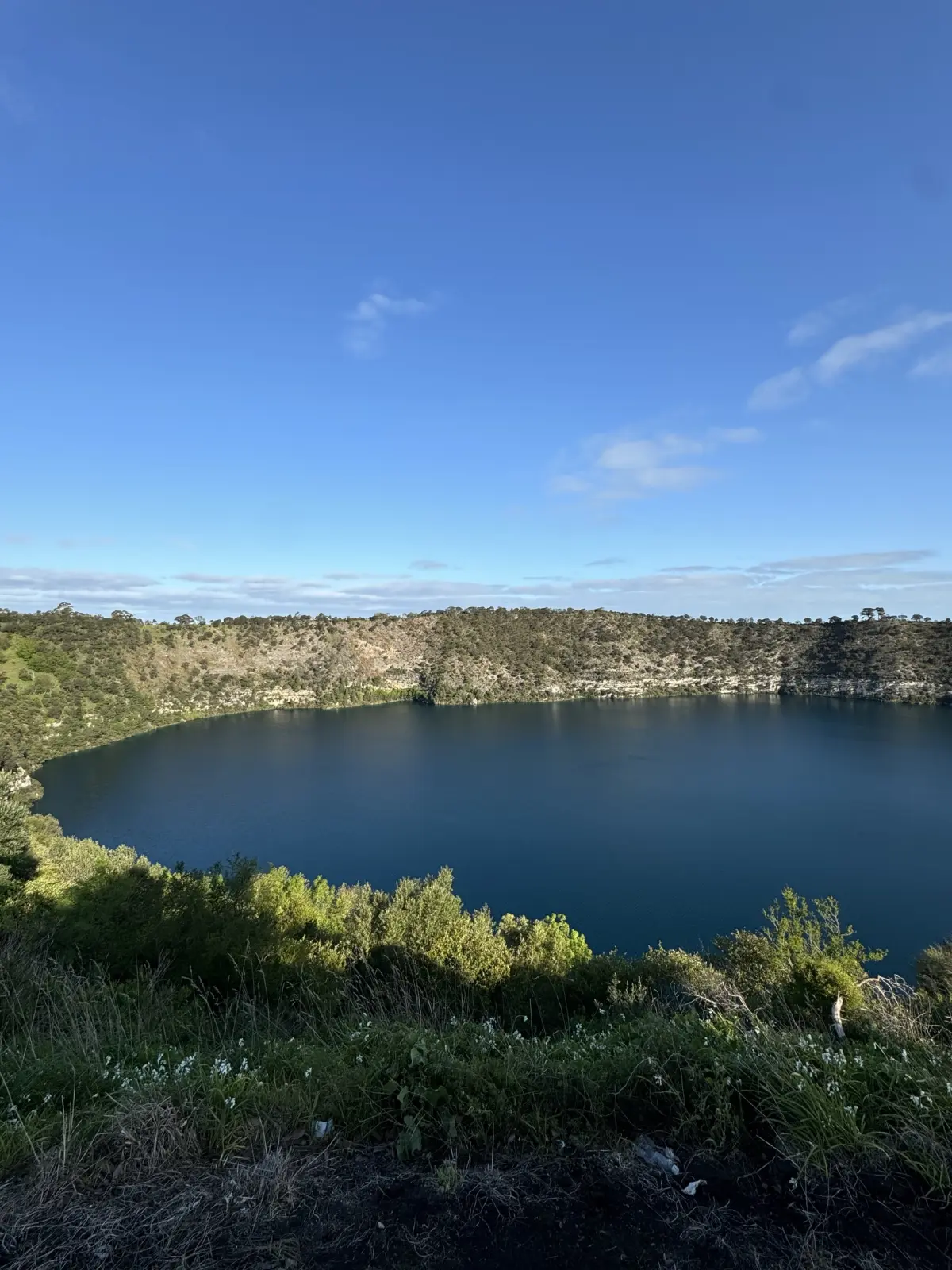 Blue Lake in Mount Gambier, SA