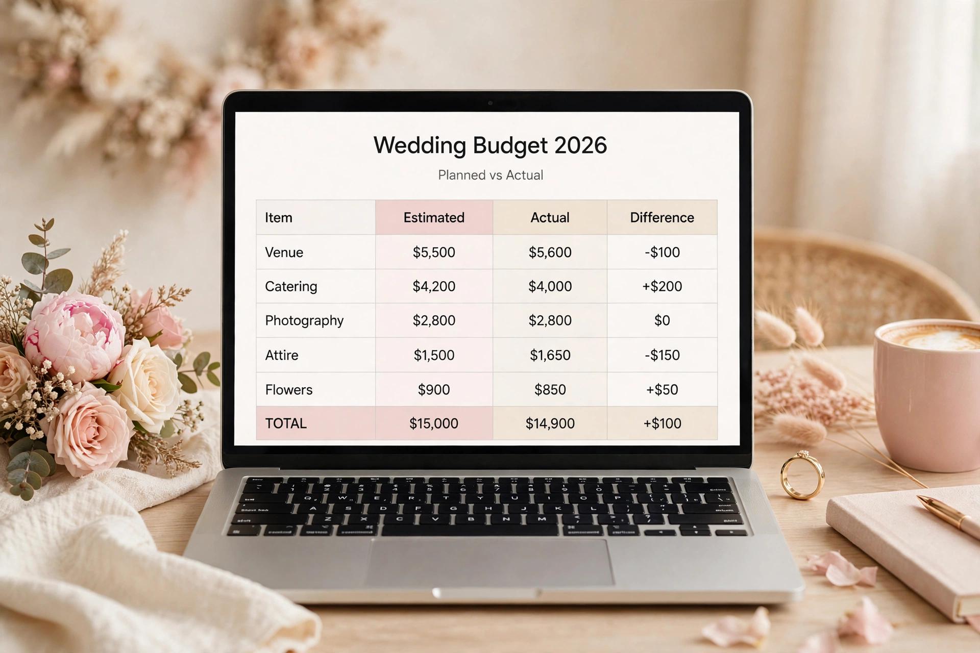 Free Wedding Budget Spreadsheet: What to Track (2026)