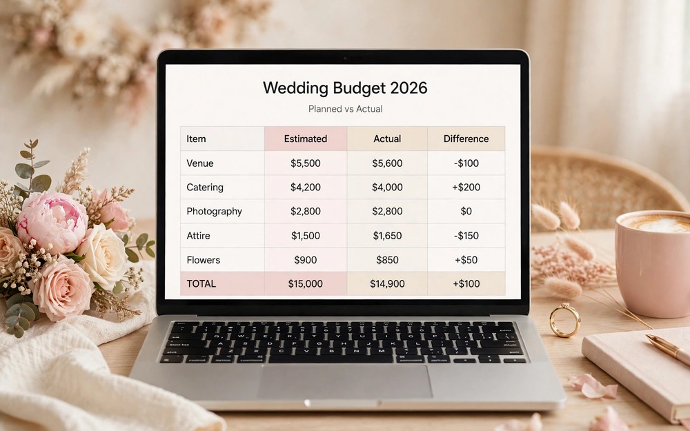 Free Wedding Budget Spreadsheet: What to Track (2026)